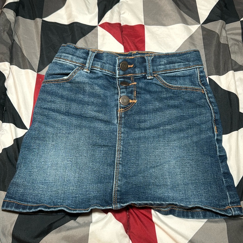 Girl Jean skirt 5T
